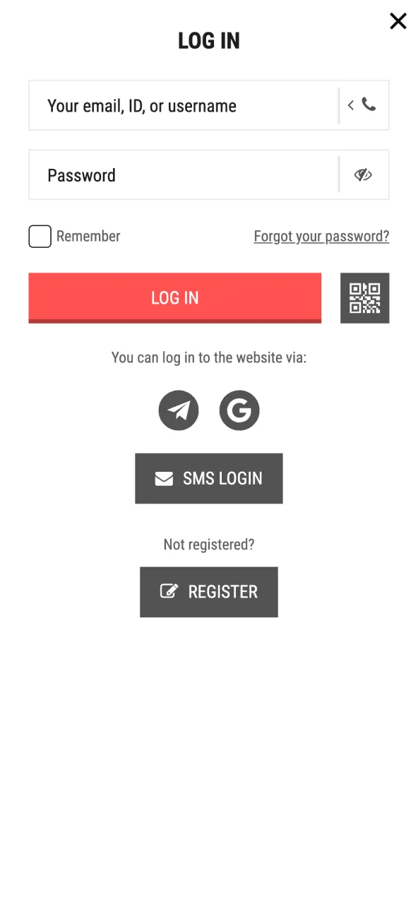Log in to Paripulse with mobile or desktop credentials securely.